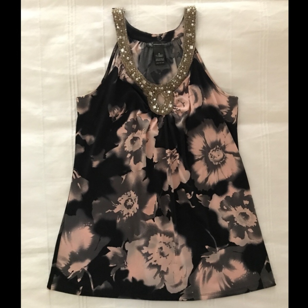 INC beaded top